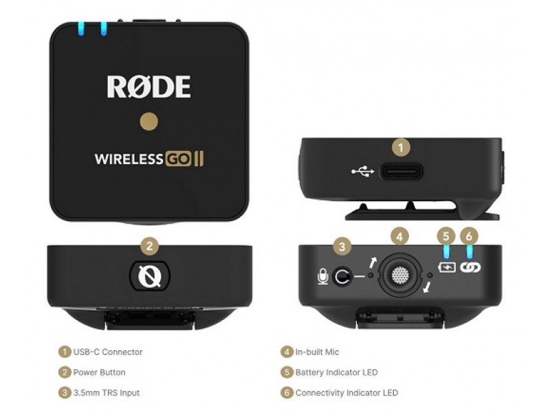 RODE WIRELESS GO II single